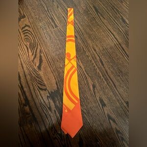 Hermes 100% silk tie